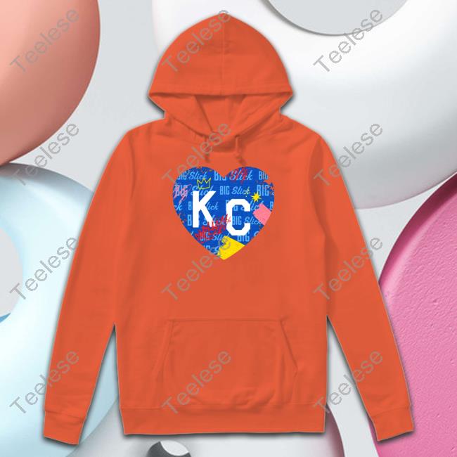 Kansas City Royals 2023 Big slick heart shirt, hoodie, sweater, long sleeve  and tank top